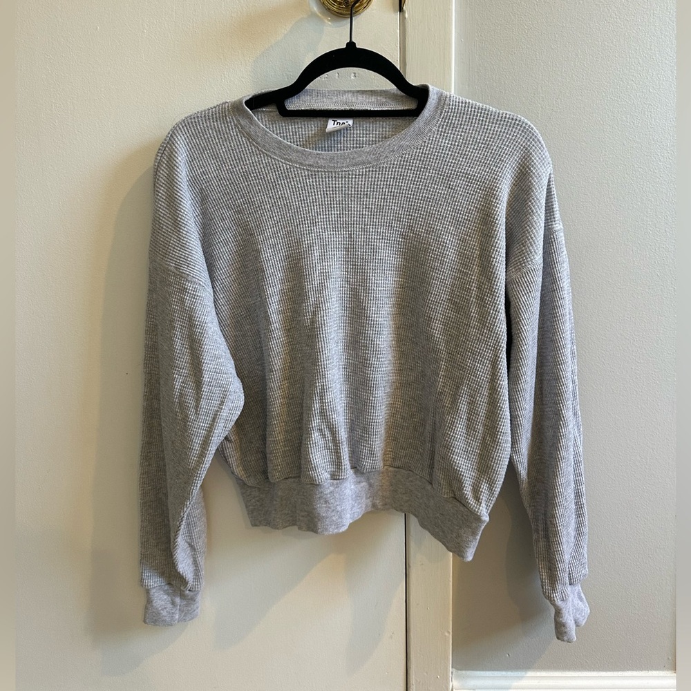 Aritzia TNA waffle long sleeve